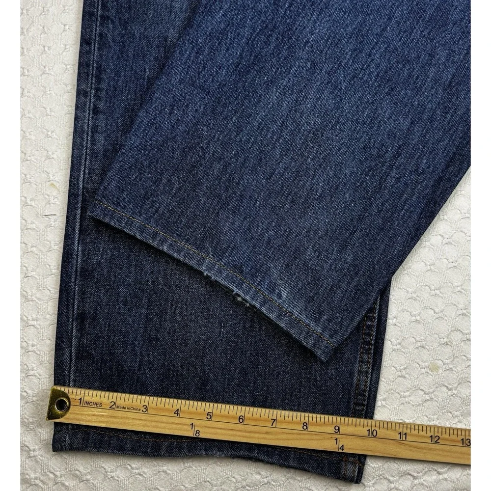 Levis 560 Jeans Mens 44x34 (44x30.5) Denim Relaxed Baggy Tapered Leg Classic Y2K